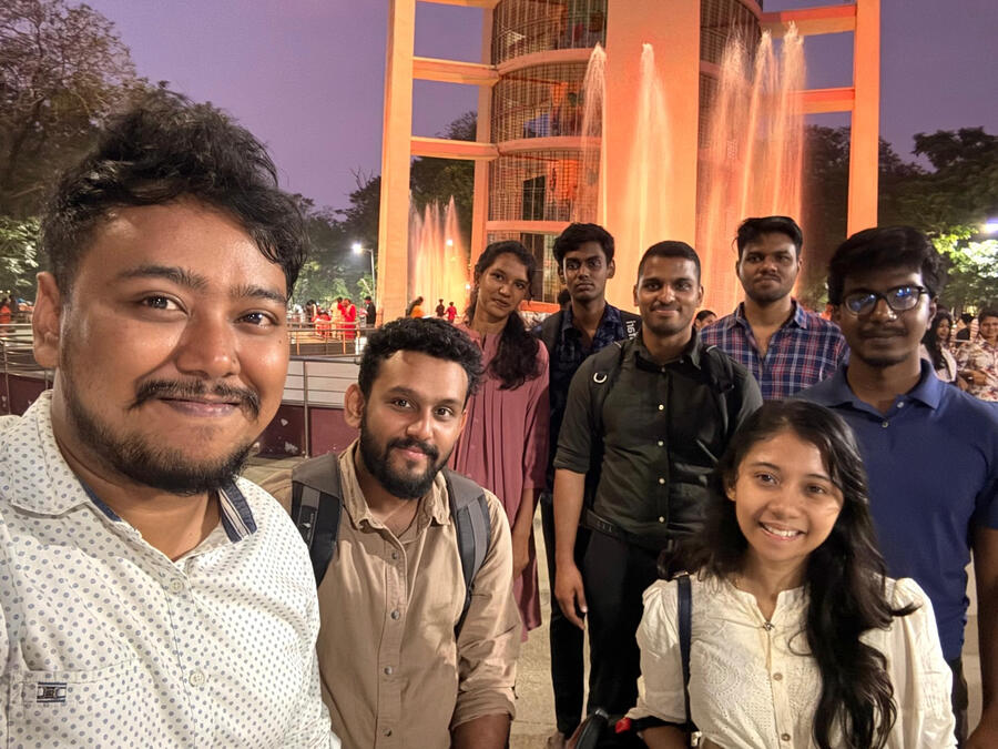 Soul Winning at the Anna Tower Park in Chennai on December 13, 2025.